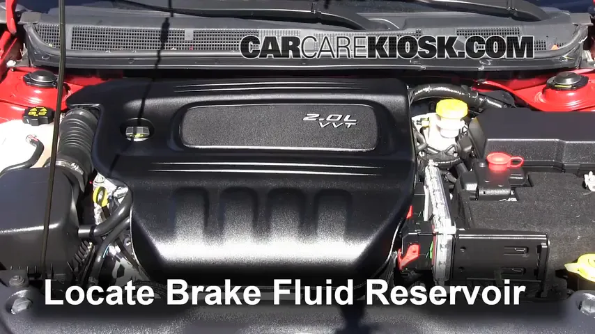 2013 Dodge Dart SXT 2.0L 4 Cyl. Brake Fluid